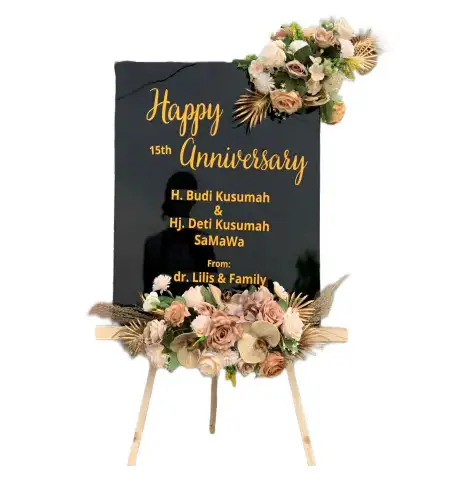 Papan Bunga Akrilik Lifofa